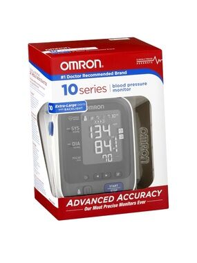 Omron 10 Series Upper Arm Blood Pressure with Cuff Monitor (Model BP785N)